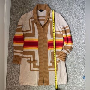 Pendleton Harding Design Knit Cardigan Sweater